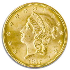$20 gold Liberty coin