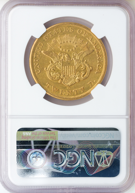 1855-O $20 Liberty NGC XF45