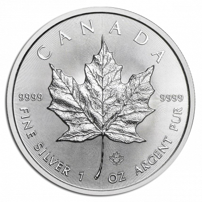 2020 1 oz canadian silver maple leaf coin