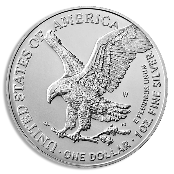 Buy 1 oz American Silver Eagle Coin (BU, Dates Vary)