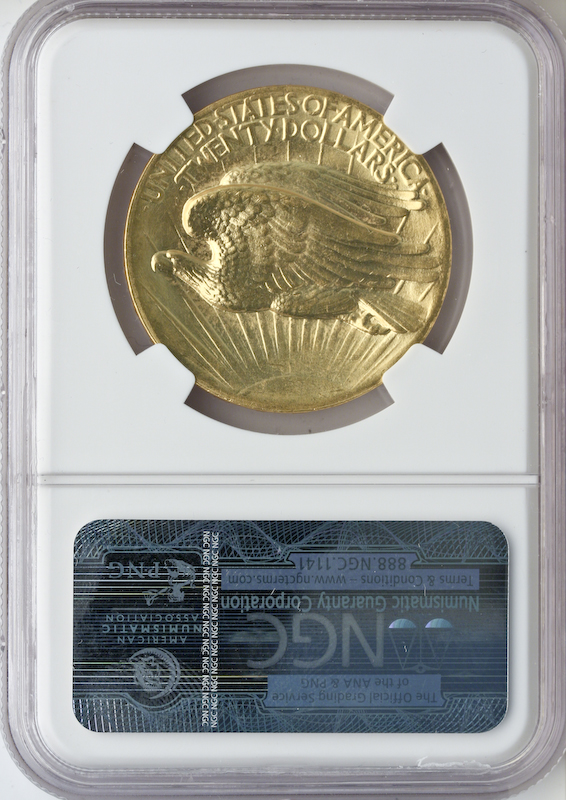 $20 Saint 1907 High Relief FE