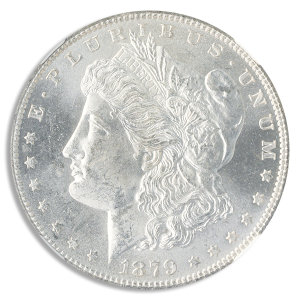 1879-O MORGAN $1 NGC