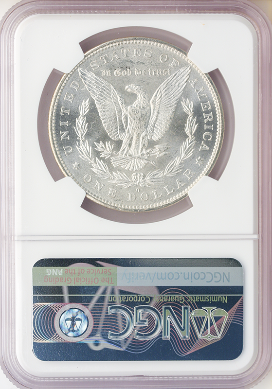 1879-O MORGAN $1 NGC