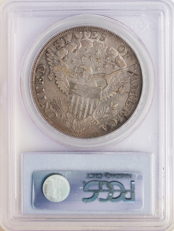 1802 Draped Bust $1 B-5 BB-242 PCGS AU53 CAC