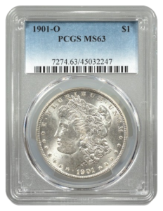 1901-O Morgan $1 PCGS MS63