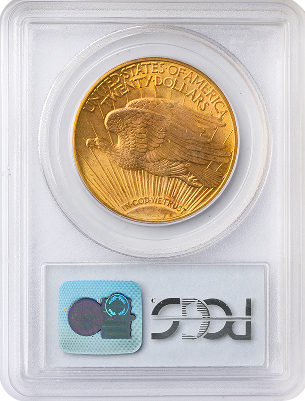 1914-D $20 Saint Gaudens PCGS MS65