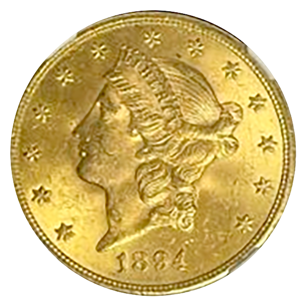 1894-S $20 Liberty NGC MS64 CAC