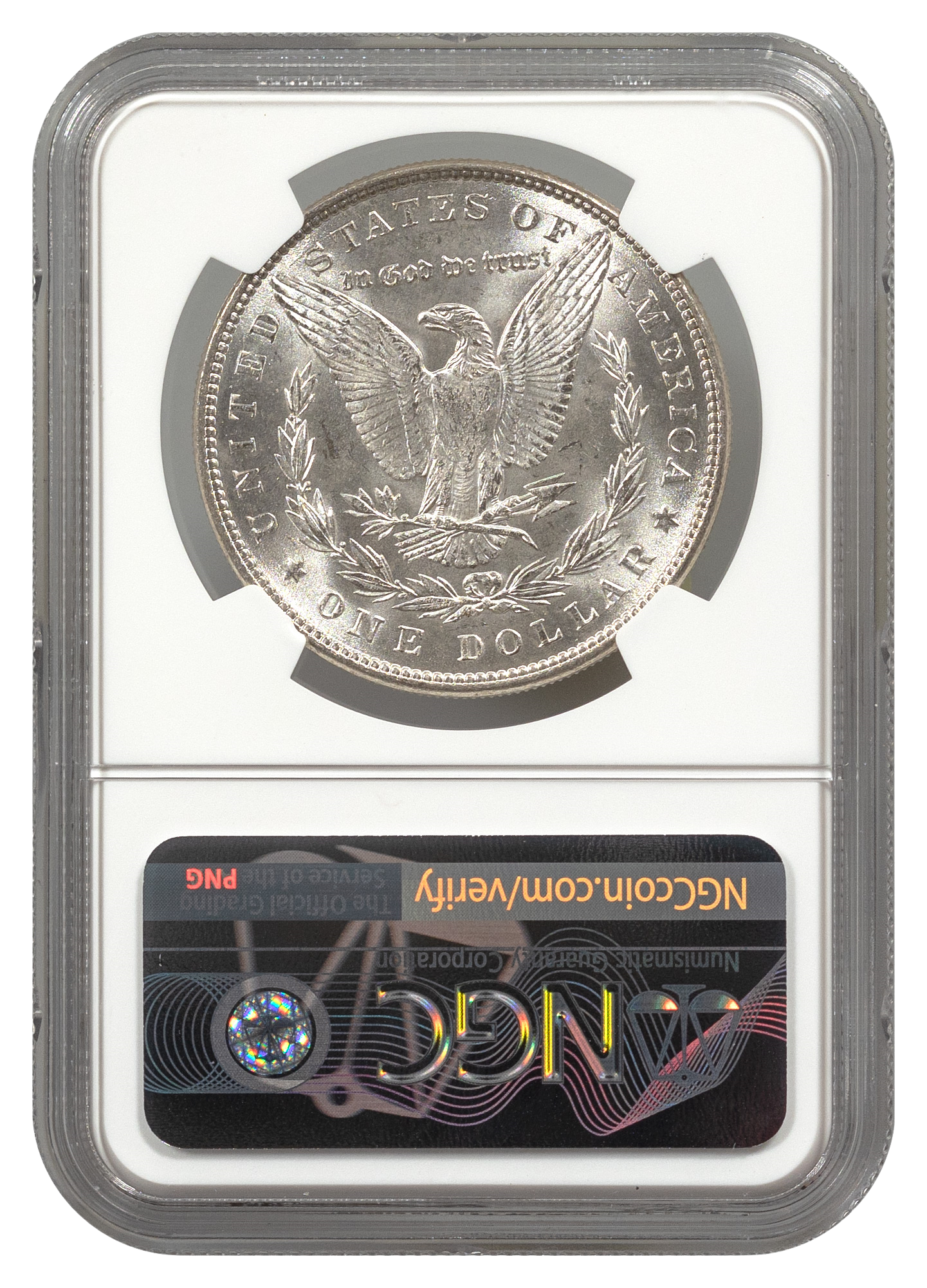 1887 Morgan $1 NGC MS64