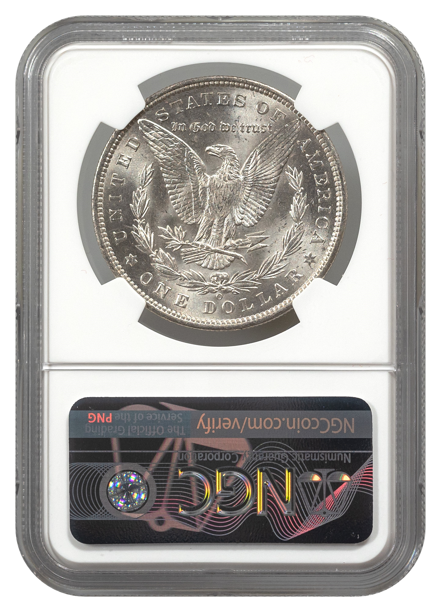 1885-O Morgan $1 NGC MS66