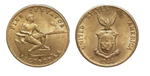 Five Centavos Coin 