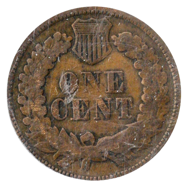 1877 Indian Cent Pcgs Vg08 Brown Cac - Blanchard And Company