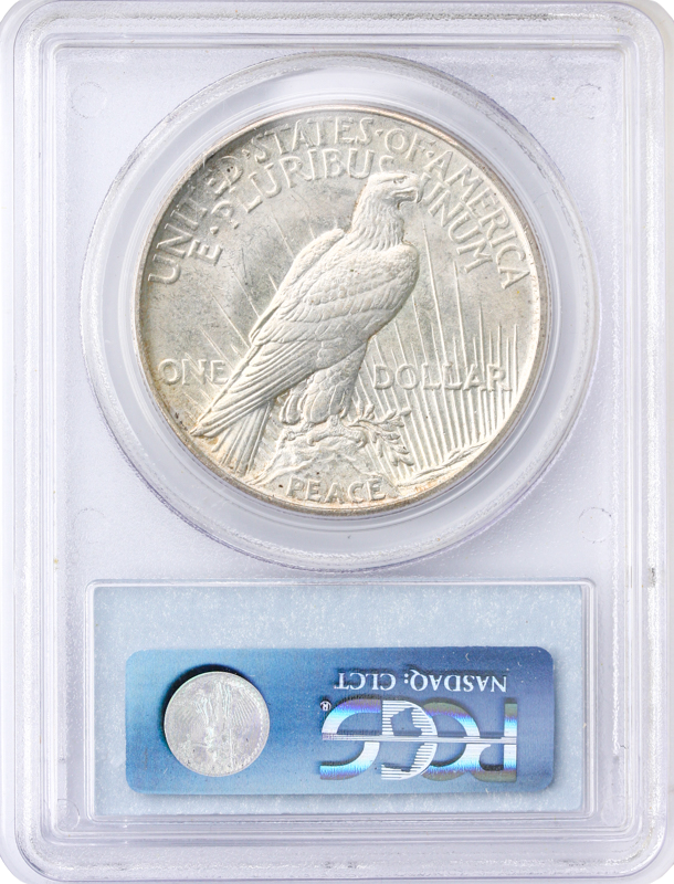 1921 Peace $1 PCGS MS64 CAC