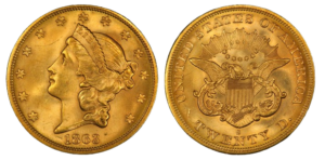 1863-S Double Eagle 