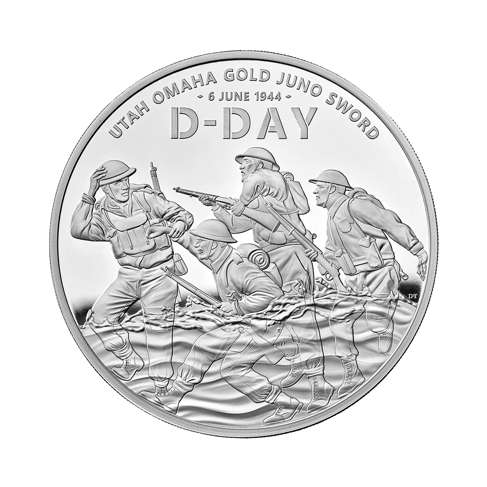 2024 British Kilo Silver D-Day Commemorative Proof