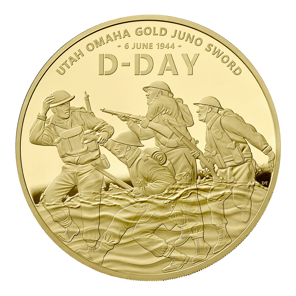 2024 British Kilo Gold D-Day Commemorative Proof