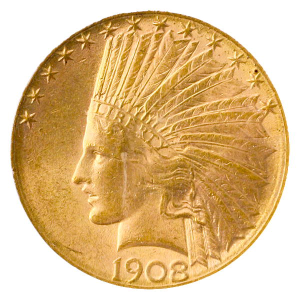 $10 Indian 1908-S