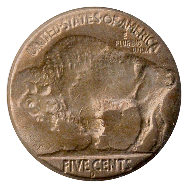 1937-D 3 Legged Buffalo Nickel NGC MS61 CAC