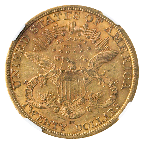 $20 LIBERTY 1877-CC