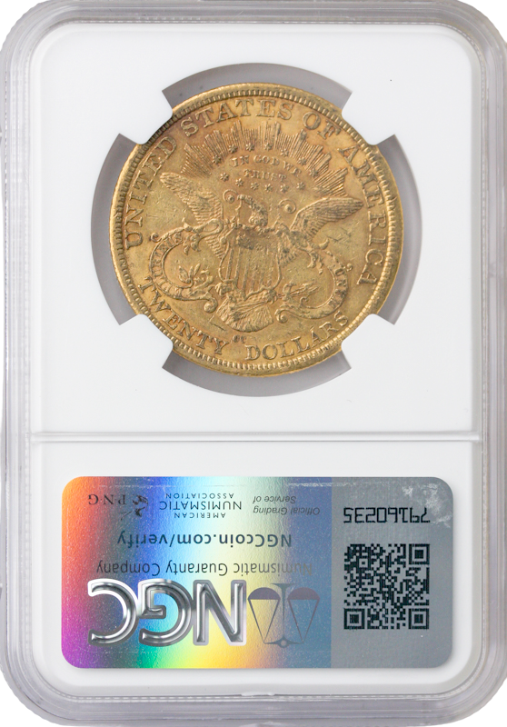 $20 LIBERTY 1877-CC