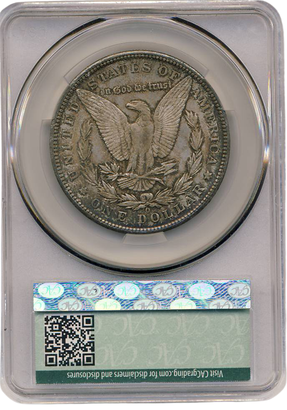 1893-O Morgan $1 CACG MS61