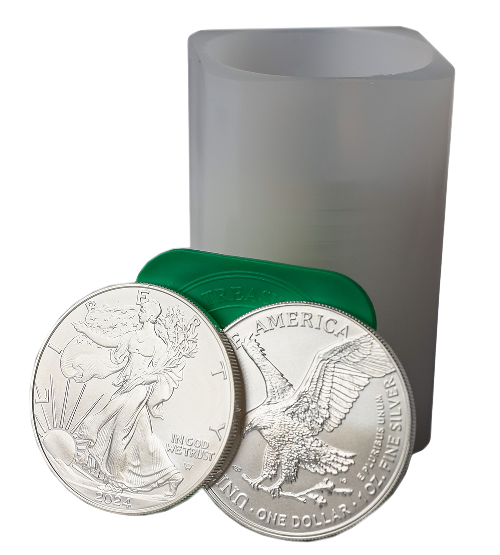 2024 1 oz Silver American Eagle - Tube of 20