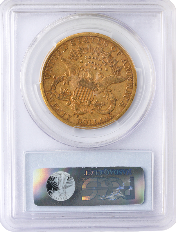 1885-CC $20 Liberty PCGS XF40 CAC