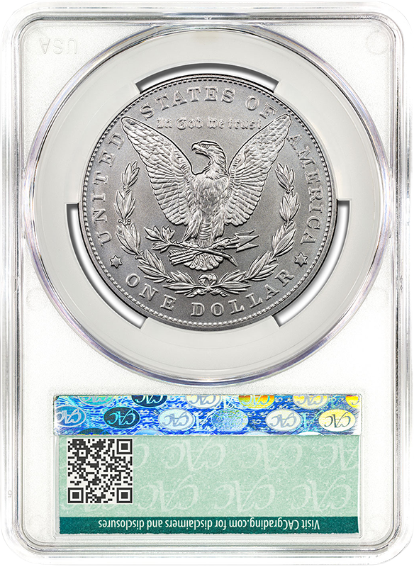 2024 Morgan Dollar CACG MS70 First Delivery