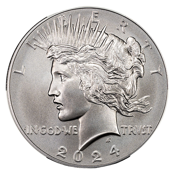 2024 Peace Dollar CACG MS70 First Delivery