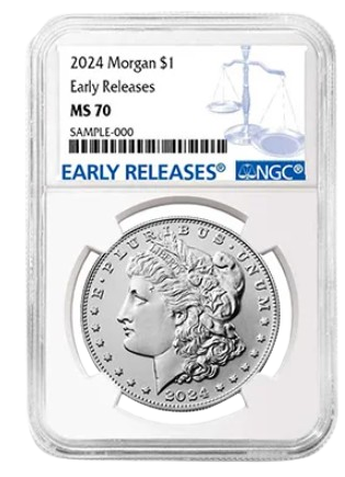 2024-P Morgan Dollar NGC MS70 Early Release