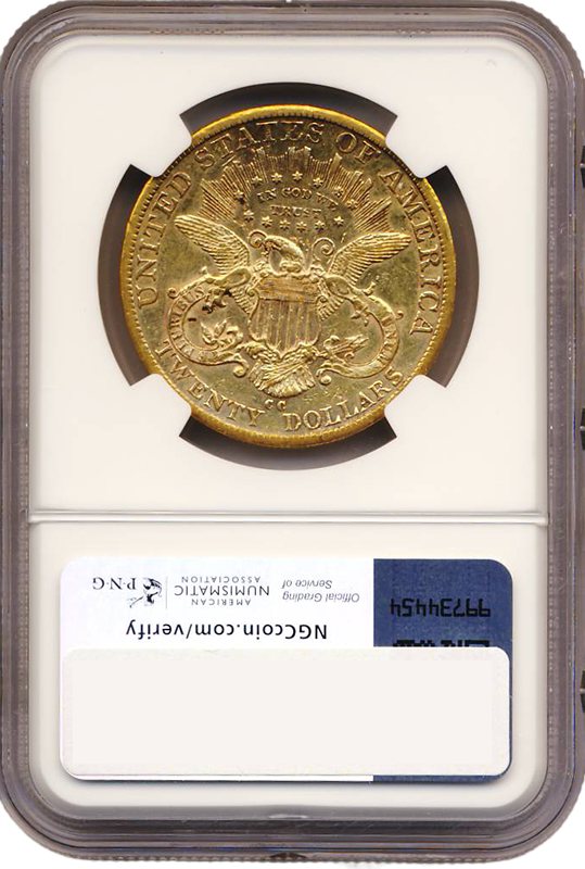 1885-CC $20 Liberty NGC XF45