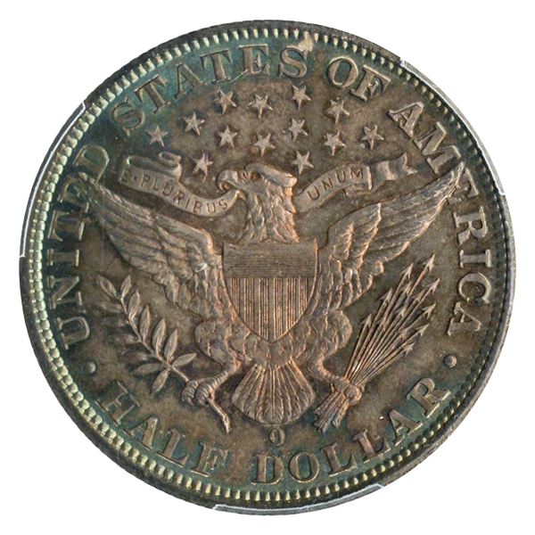 1905-O Barber Half Dollar PCGS MS67 CAC