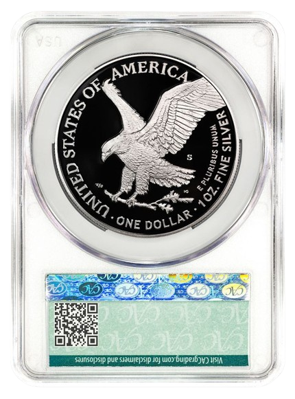 2024-S 1oz Silver Eagle CACG PR70DCAM