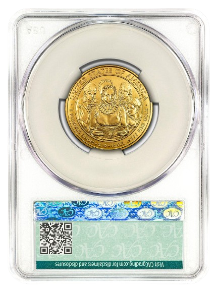 2009-W $10 Gold First Spouse CACG MS70 - Anna Harrison