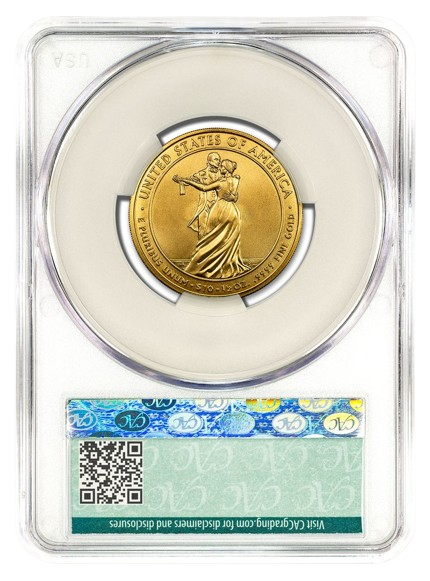 2009-W $10 Gold First Spouse CACG MS70 - Julia Tyler