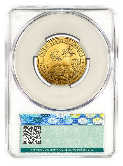 2011-W $10 Gold Forst Spouse CACG MS70 - Eliza Johnson