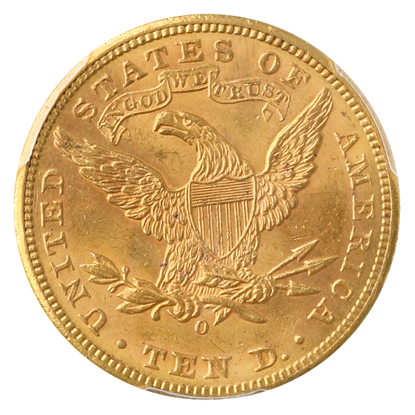 1895-O $10 Liberty PCGS MS63 CAC