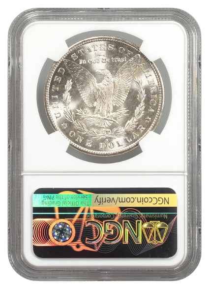 1880 Morgan $1 NGC MS65