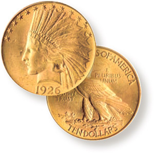 $10 Indian Eagle Gold Coin