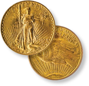 $20 Saint Gauden's Double Eagle Gold Coin