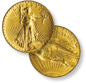 High Relief Saint Gaudan's Double Eagle Gold Coin