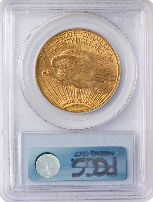 1908 $20 Saint Gaudens W/M PCGS MS63