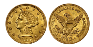 1854-O Liberty Head Quarter Eagle