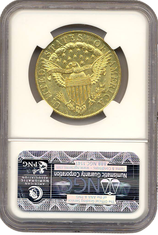 1801 $10 Draped Bust NGC MS63 CAC