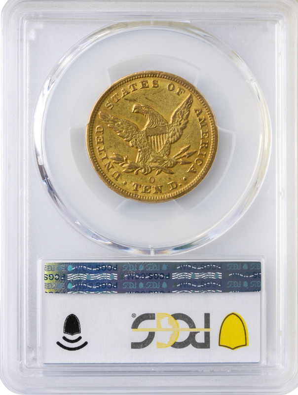 1850-O $10 LIberty PCGS AU58 CAC