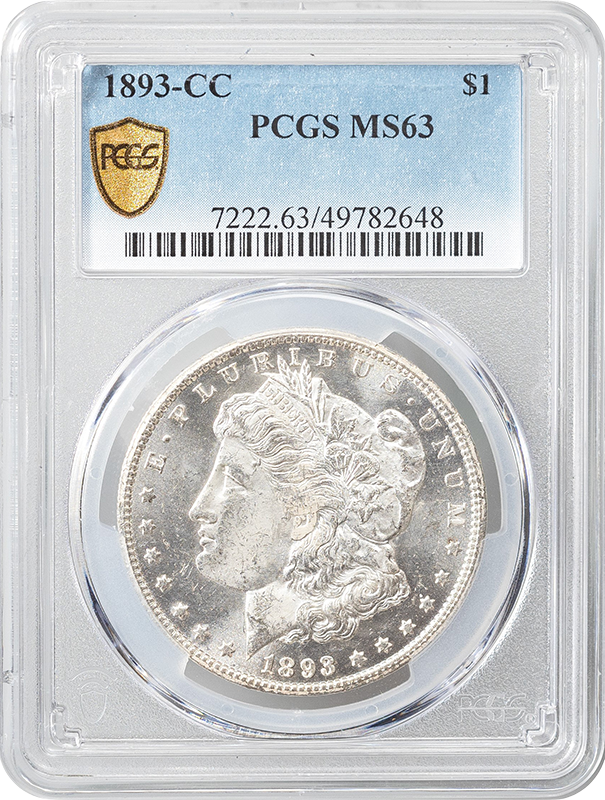 1893-CC Morgan $1 PCGS