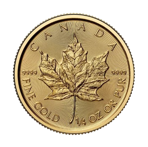 2025 1/4 oz Canadian Gold Maple Leaf (BU)