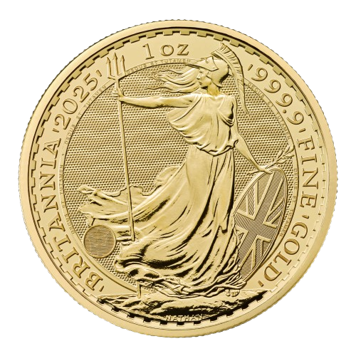 2025 1 oz British Gold Britannia (BU)