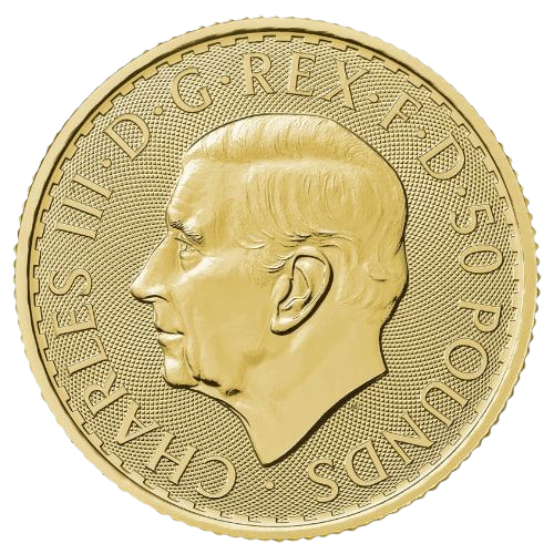 2025 1/2 oz British Gold Britannia (BU)