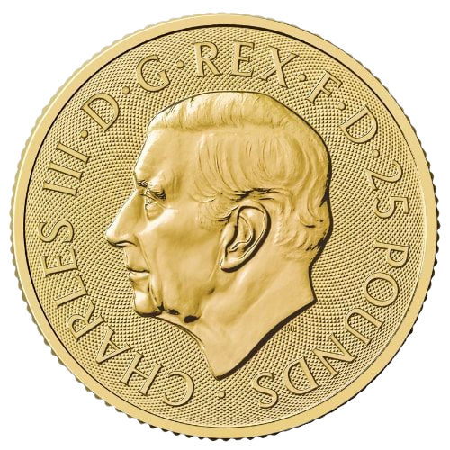 2025 1/4 oz British Gold Britannia (BU)