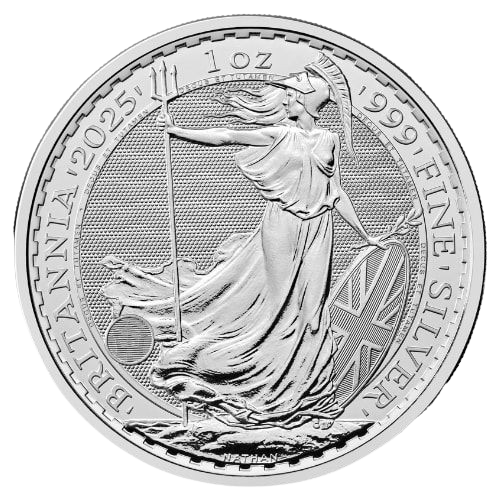 2025 1 oz British Silver Britannia (BU)